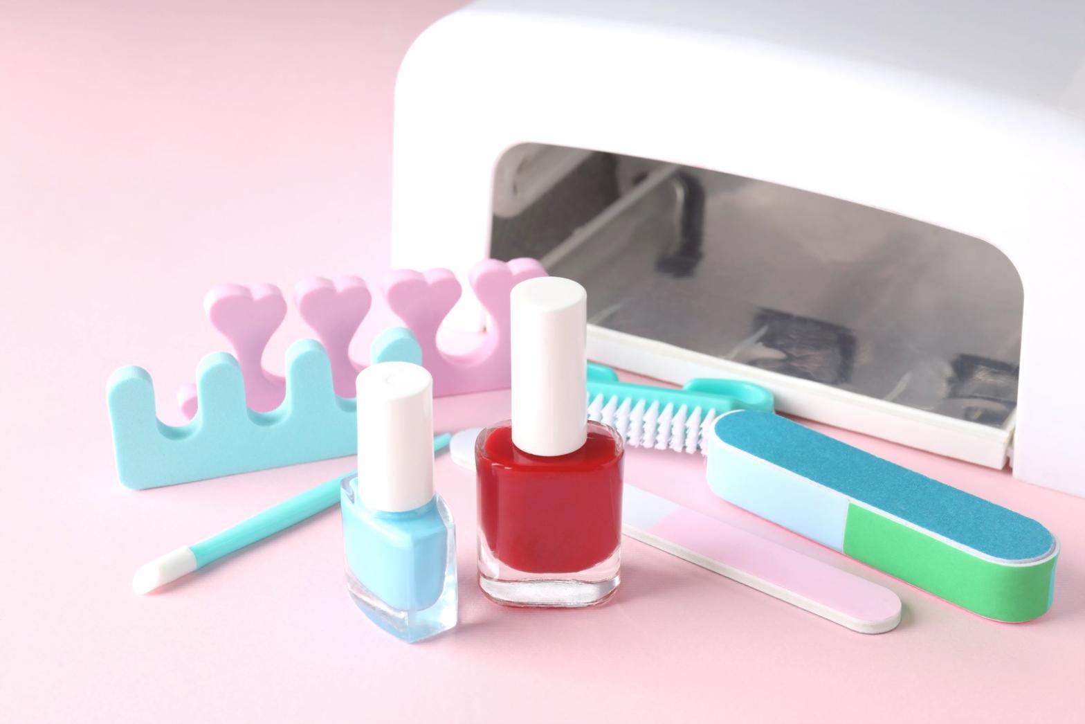 Gel-Modellage Technik Nahaufnahme